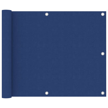 Vidaxl balkonscherm 75x600 cm oxford stof blauw