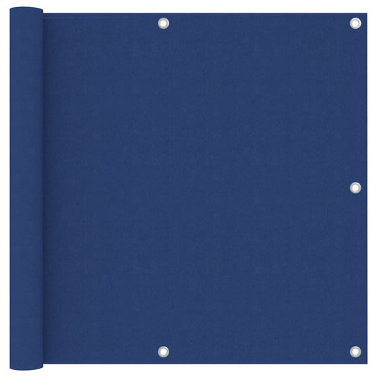 Vidaxl balkonscherm 90x400 cm oxford stof blauw