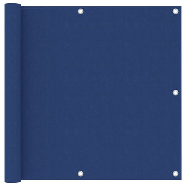 Vidaxl balkonscherm 90x400 cm oxford stof blauw