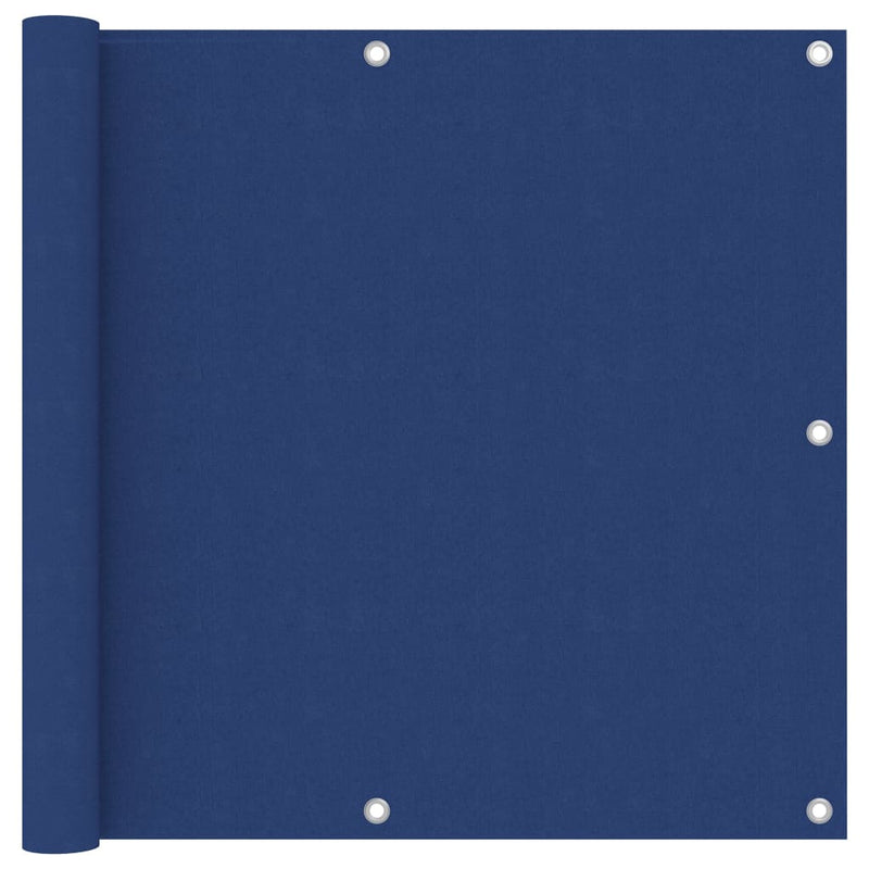 Load image into Gallery viewer, Vidaxl balkonscherm 90x500 cm oxford stof blauw
