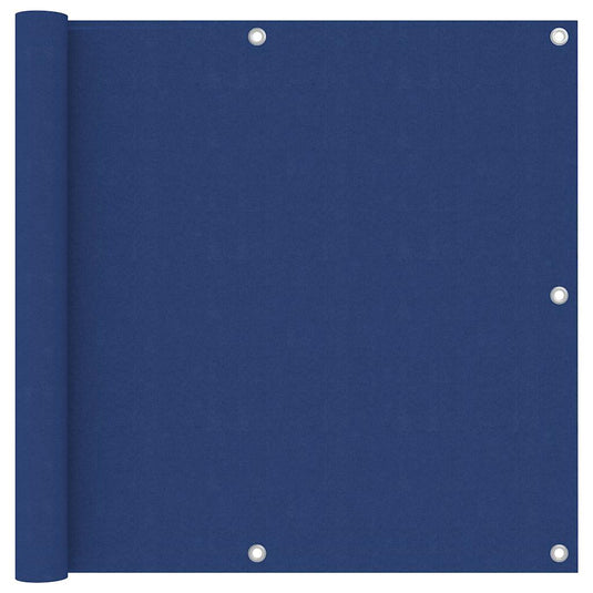 Vidaxl balkonscherm 90x600 cm oxford stof blauw