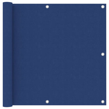 Vidaxl balkonscherm 90x600 cm oxford stof blauw