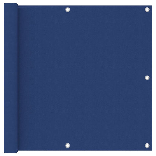 Vidaxl balkonscherm 90x600 cm oxford stof blauw