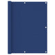 Vidaxl balkonscherm 120x300 cm oxford stof blauw