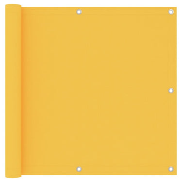 Vidaxl balkonscherm 90x400 cm oxford stof geel