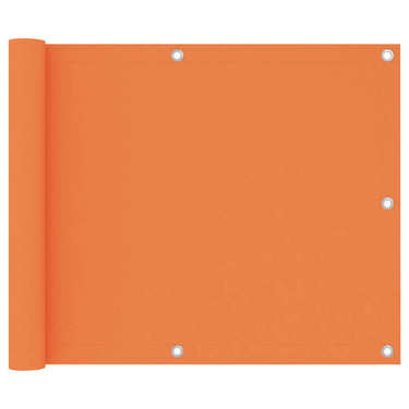 Vidaxl balkonscherm 75x300 cm oxford stof oranje