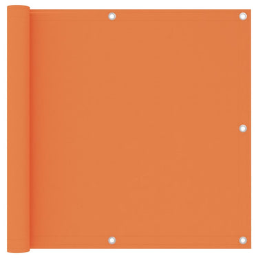 Vidaxl balkonscherm 90x400 cm oxford stof oranje