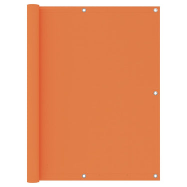 Vidaxl balkonscherm 120x500 cm oxford stof oranje