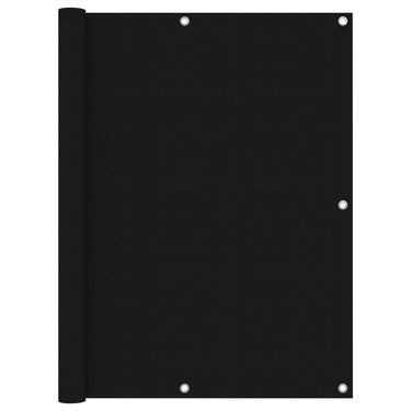 Vidaxl balkonscherm 120x300 cm oxford stof zwart