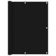 Vidaxl balkonscherm 120x300 cm oxford stof zwart