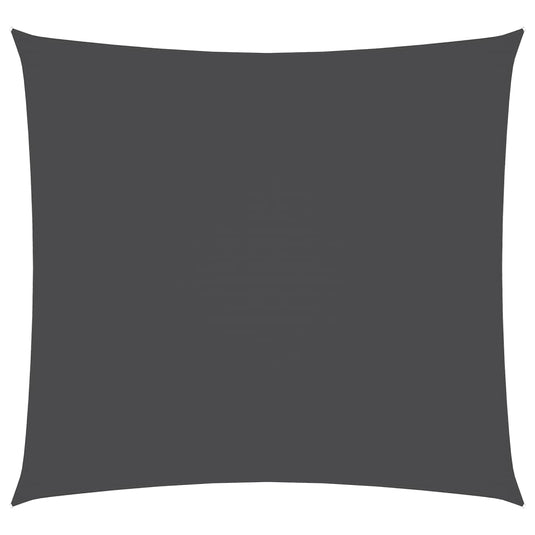 Vidaxl zonnescherm vierkant 2,5x2,5 m oxford stof antracietkleurig