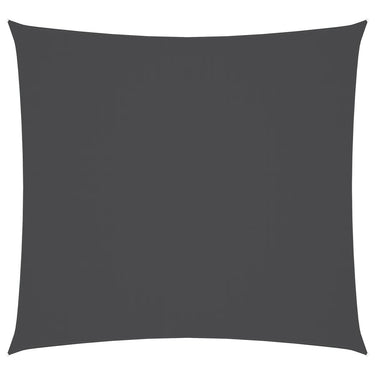 Vidaxl zonnescherm vierkant 4x4 m oxford stof antracietkleurig