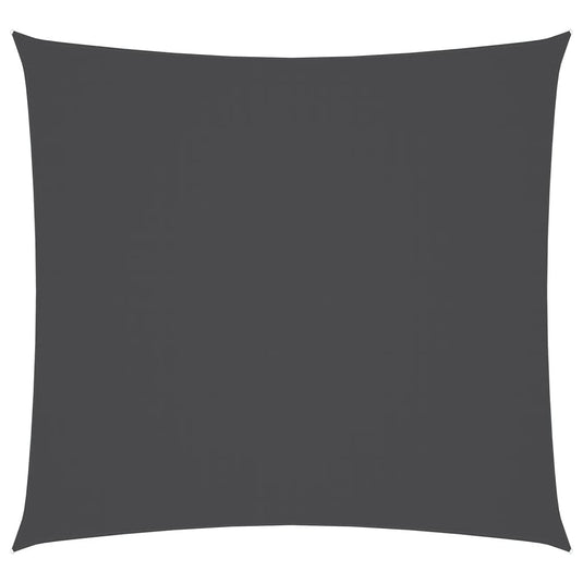 Vidaxl zonnescherm vierkant 5x5 m oxford stof antracietkleurig