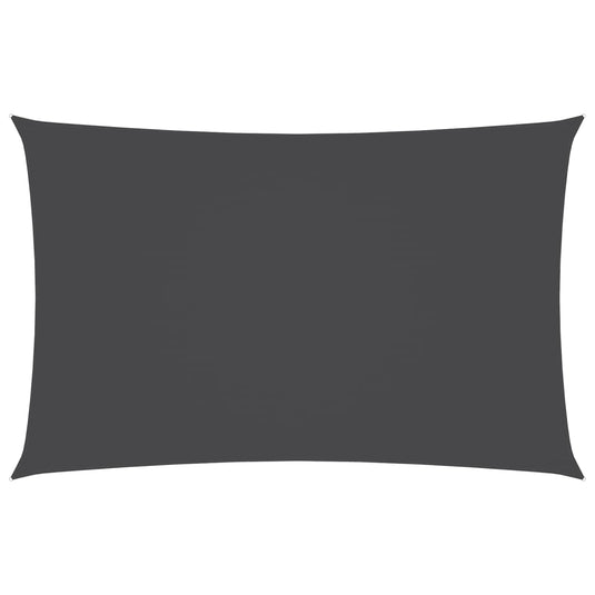 Vidaxl zonnescherm rechthoekig 4x7 m oxford stof antracietkleurig