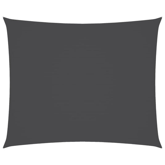 VidaXL Zonnescherm rechthoekig 5x6 m oxford stof antracietkleurig