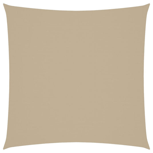 Vidaxl zonnescherm vierkant 7x7 m oxford stof beige