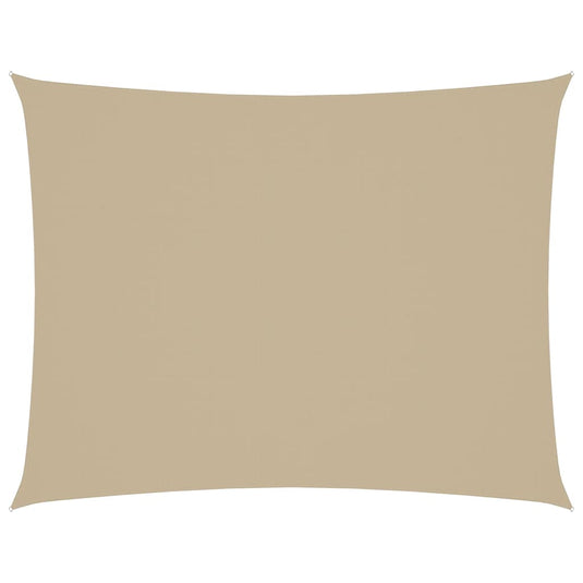 Vidaxl zonnescherm rechthoekig 2x3,5 m oxford stof beige