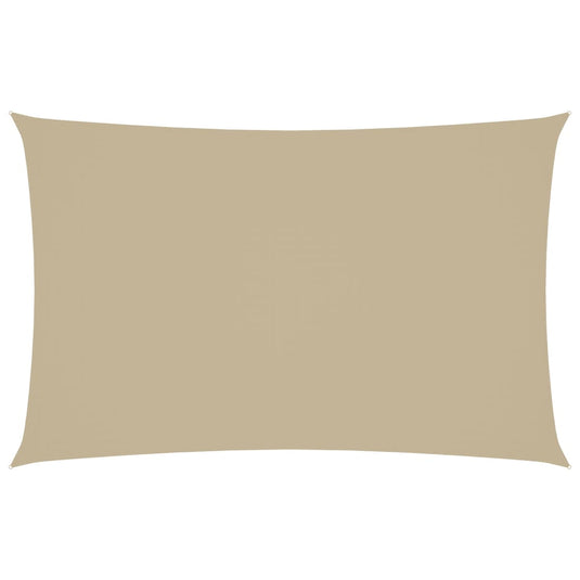 Vidaxl zonnescherm rechthoekig 2x5 m oxford stof beige