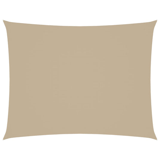 Vidaxl zonnescherm rechthoekig 2,5x4 m oxford stof beige