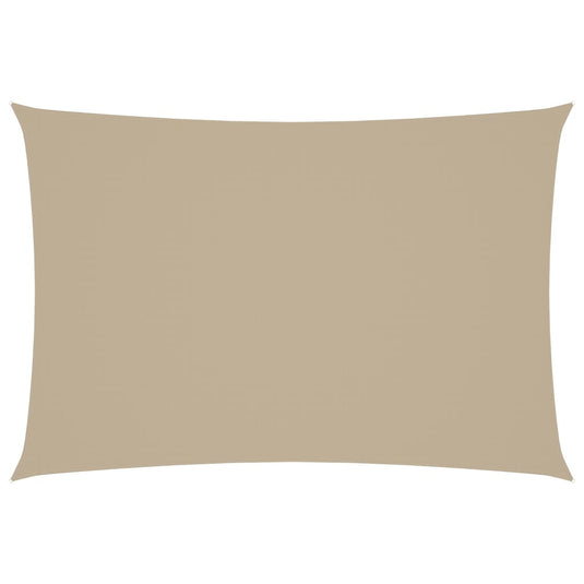 Vidaxl zonnescherm rechthoekig 2,5x4,5 m oxford stof beige