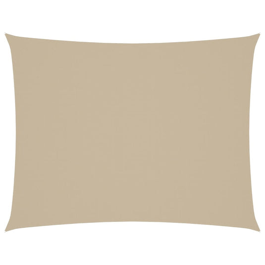 Vidaxl zonnescherm rechthoekig 3x4,5 m oxford stof beige