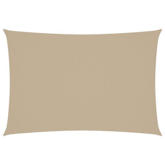 Vidaxl zonnescherm rechthoekig 3x5 m oxford stof beige