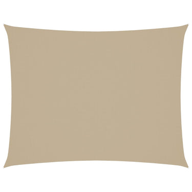 Vidaxl zonnescherm rechthoekig 3x6 m oxford stof beige