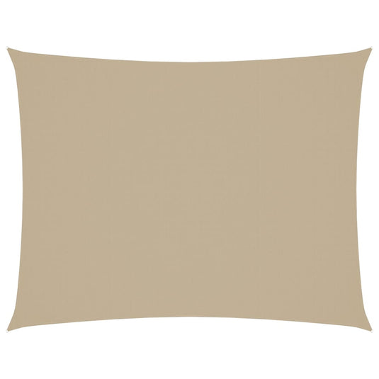 Vidaxl zonnescherm rechthoekig 3x6 m oxford stof beige
