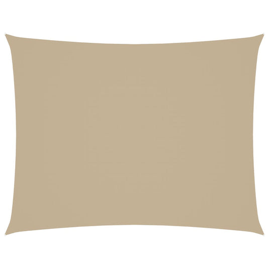 Vidaxl zonnescherm rechthoekig 3,5x5 m oxford stof beige