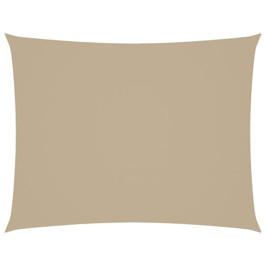Vidaxl zonnescherm rechthoekig 4x5 m oxford stof beige