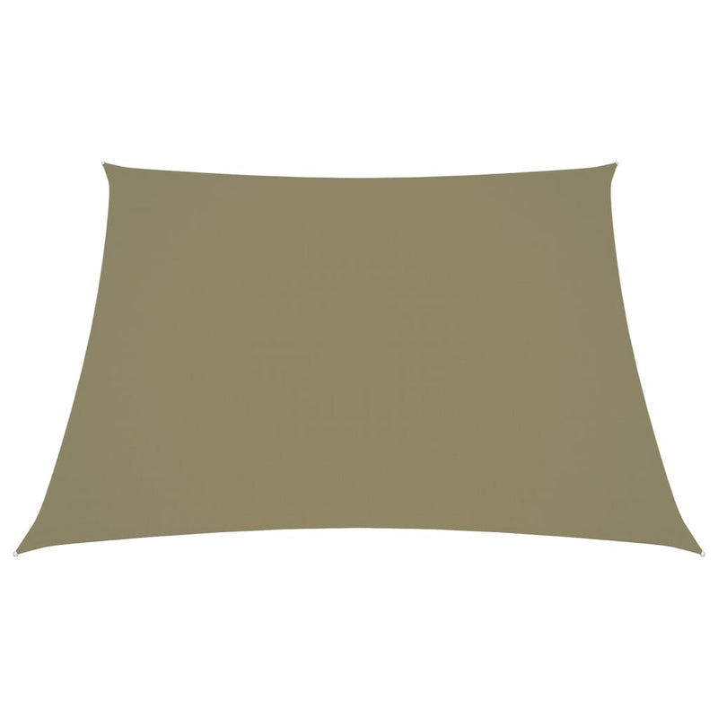 Load image into Gallery viewer, Vidaxl zonnescherm trapezium 3 4x3 m oxford stof beige
