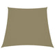 Vidaxl zonnezeil trapezium 3 5x4 m oxford stof beige
