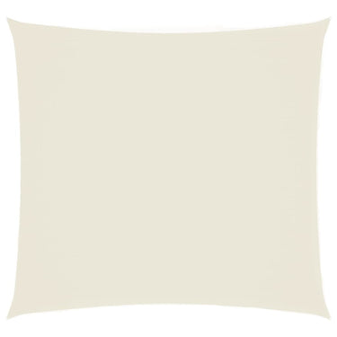 Vidaxl zonnescherm vierkant 2,5x2,5 m oxford stof crèmekleurig