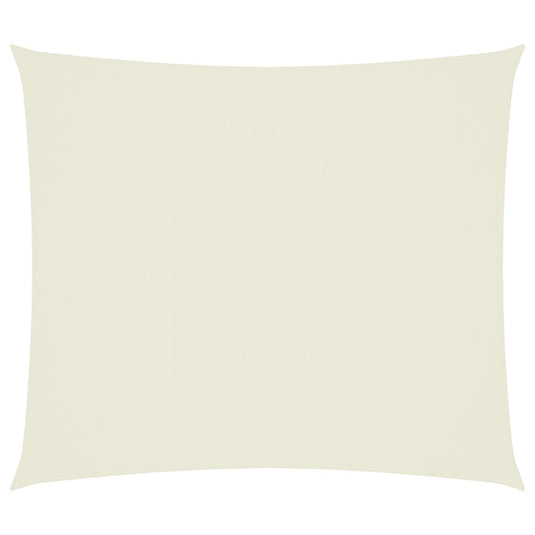 Vidaxl zonnescherm rechthoekig 2,5x3 m oxford stof crèmekleurig