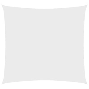 Vidaxl zonnescherm vierkant 2,5x2,5 m oxford stof wit
