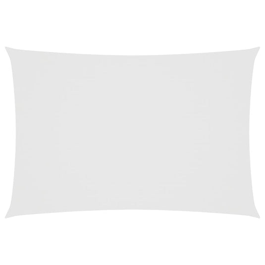 Vidaxl zonnescherm rechthoekig 2,5x4,5 m oxford stof wit