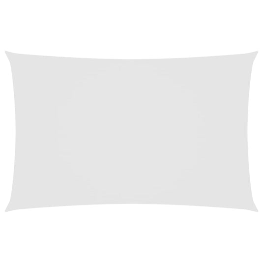 Vidaxl zonnescherm rechthoekig 2,5x5 m oxford stof wit