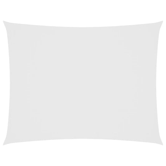 Vidaxl zonnescherm rechthoekig 3x4 m oxford stof wit