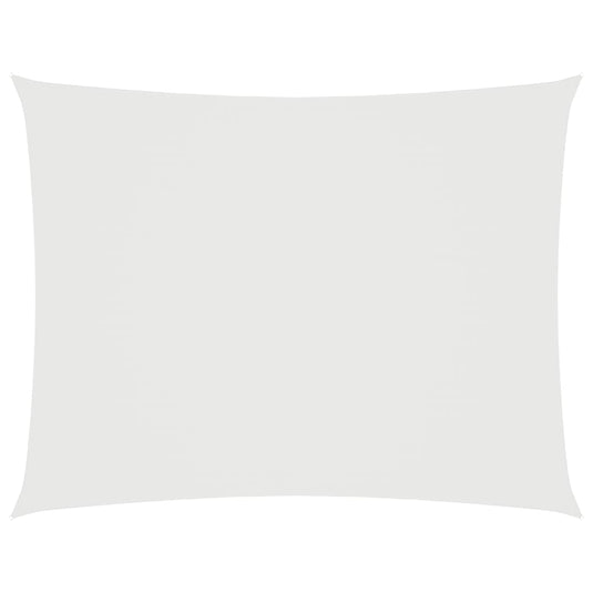 Vidaxl zonnescherm rechthoekig 3x5 m oxford stof wit