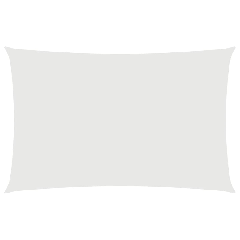 Load image into Gallery viewer, Vidaxl zonnescherm rechthoekig 4x7 m oxford stof wit
