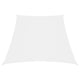 Vidaxl zonnezeil trapezium 3 5x4 m oxford stof wit