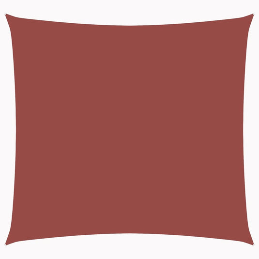 Vidaxl zonnescherm vierkant 2,5x2,5 m oxford stof terraccota