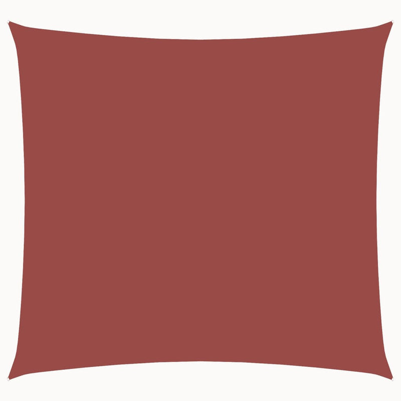 Load image into Gallery viewer, Vidaxl zonnescherm vierkant 7x7 m oxford stof terracottakleurig
