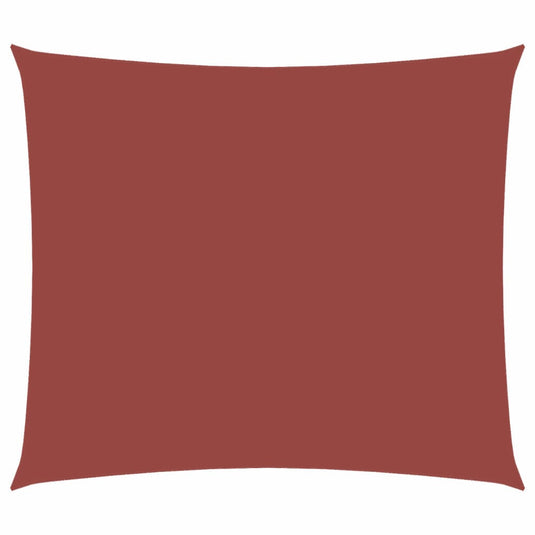VidaXL Zonnescherm rechthoekig 2,5x3 m oxford stof terracottakleurig