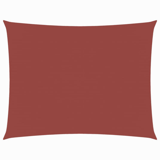 VidaXL Zonnescherm rechthoekig 2,5x4 m oxford stof terracottakleurig