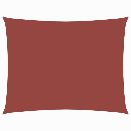 VidaXL Zonnescherm rechthoekig 5x6 m oxford stof terracottakleurig