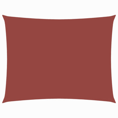 Vidaxl zonnescherm rechthoekig 6x7 m oxford stof terracottakleurig