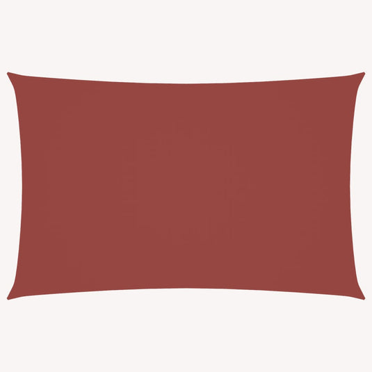 VidaXL Zonnescherm rechthoekig 6x8 m oxford stof terracottakleurig