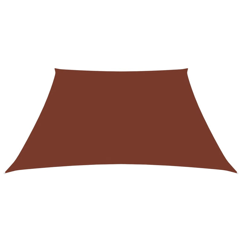 Load image into Gallery viewer, Vidaxl zonnezeil trapezium 3 5x4 m oxford stof terracottakleurig
