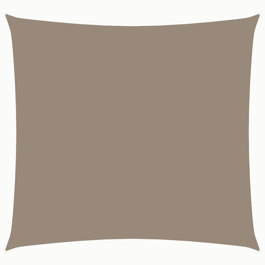 Vidaxl zonnescherm vierkant 3,6x3,6 m oxford stof taupe